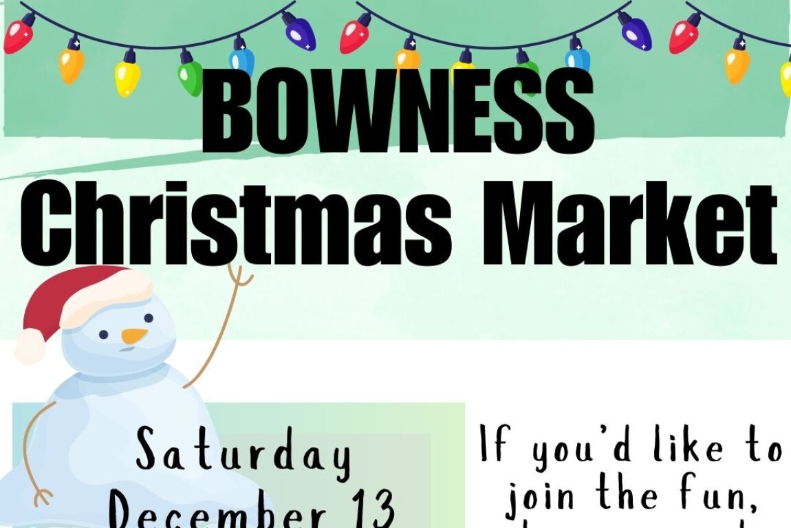 Bowness Christmas Market event poster