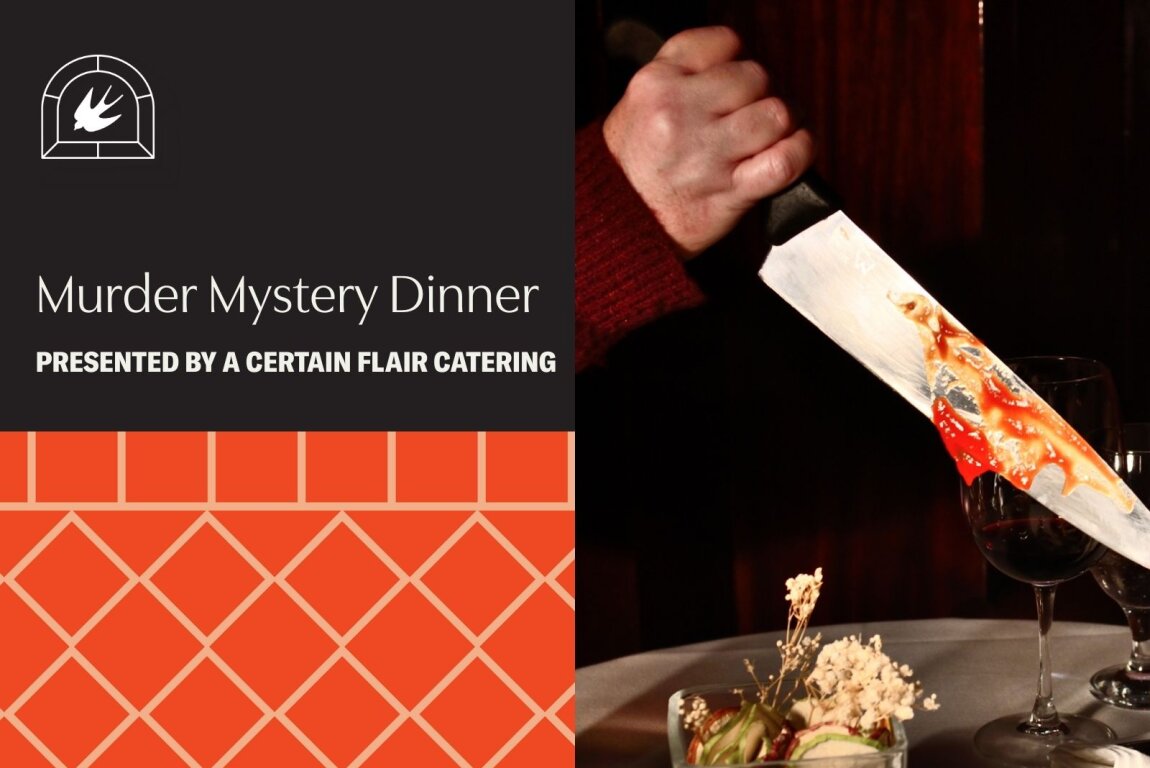 Murder Mystery at Lougheed House event poster