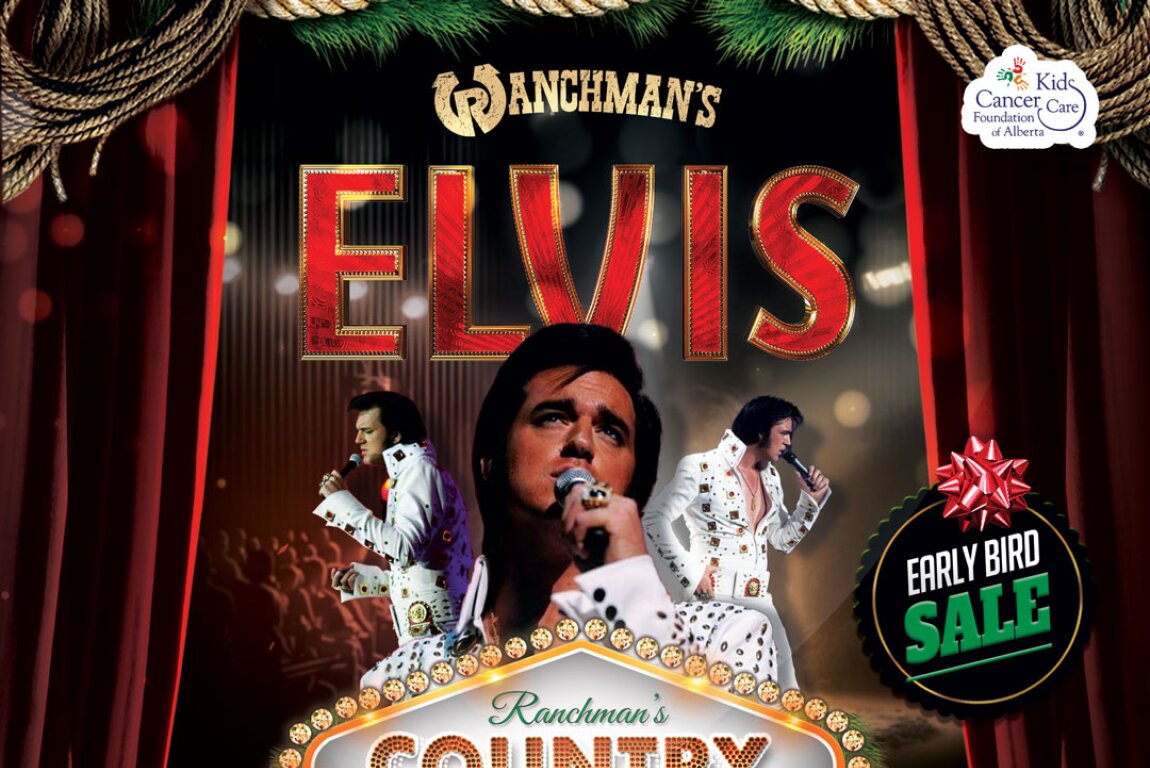 Ranchman's presents Elvis Country Christmas event poster
