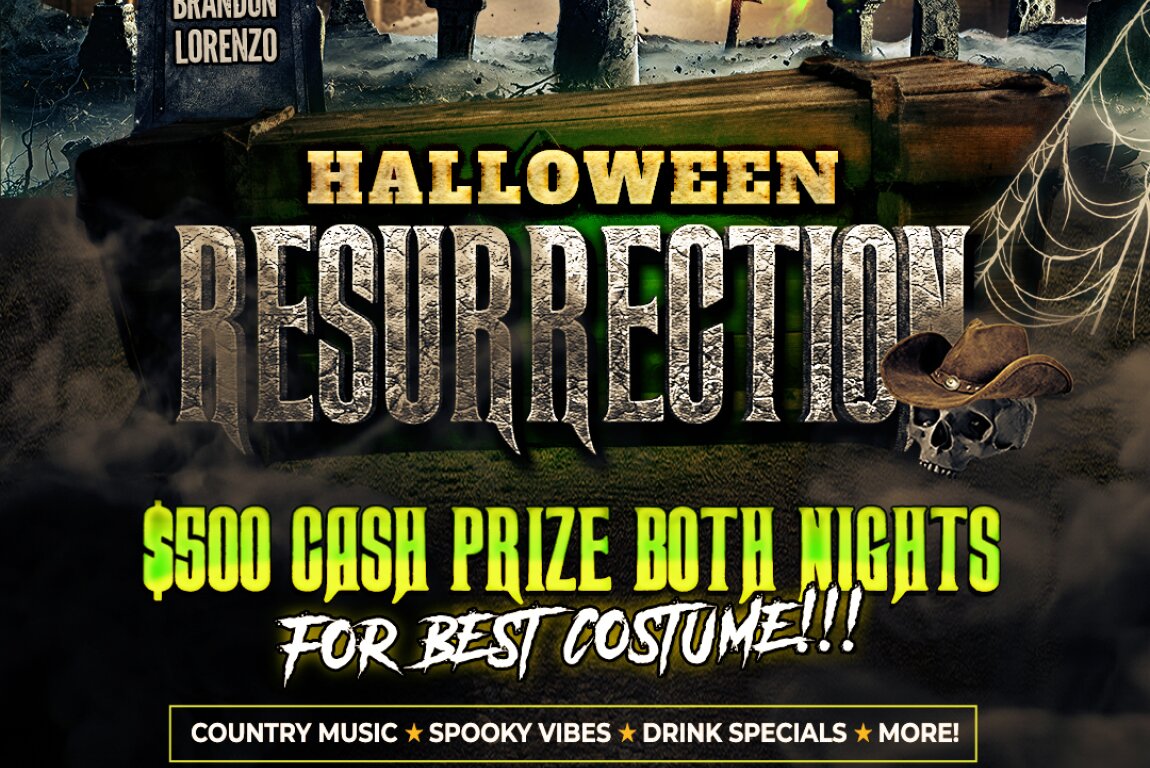 Ranchman's Resurrection Halloween event poster