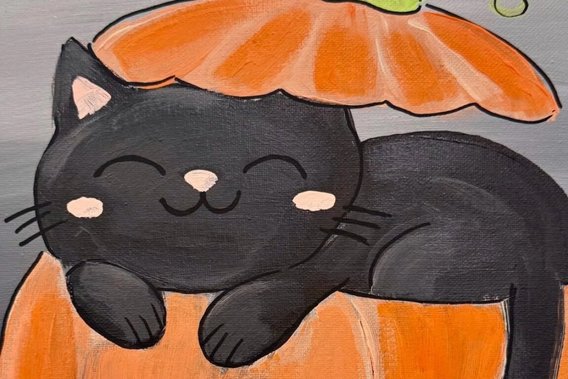 Kitty Paint Night