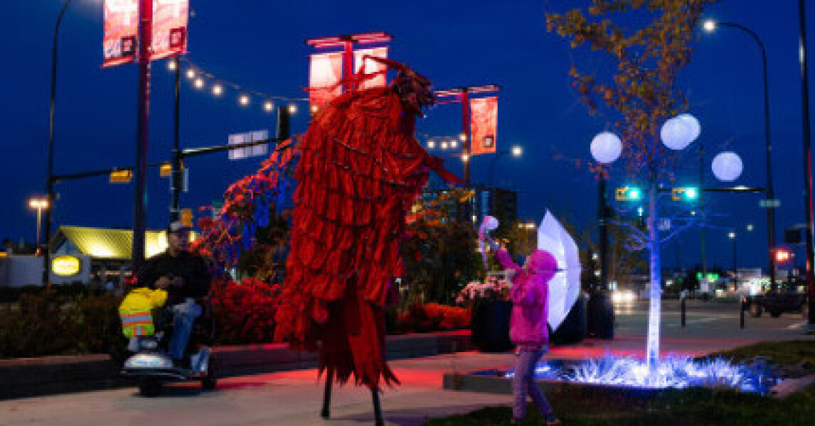 LanternFest on International Avenue in Calgary