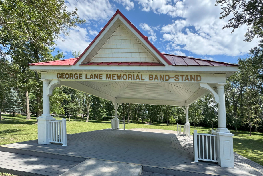 George Lane gazebo in High River