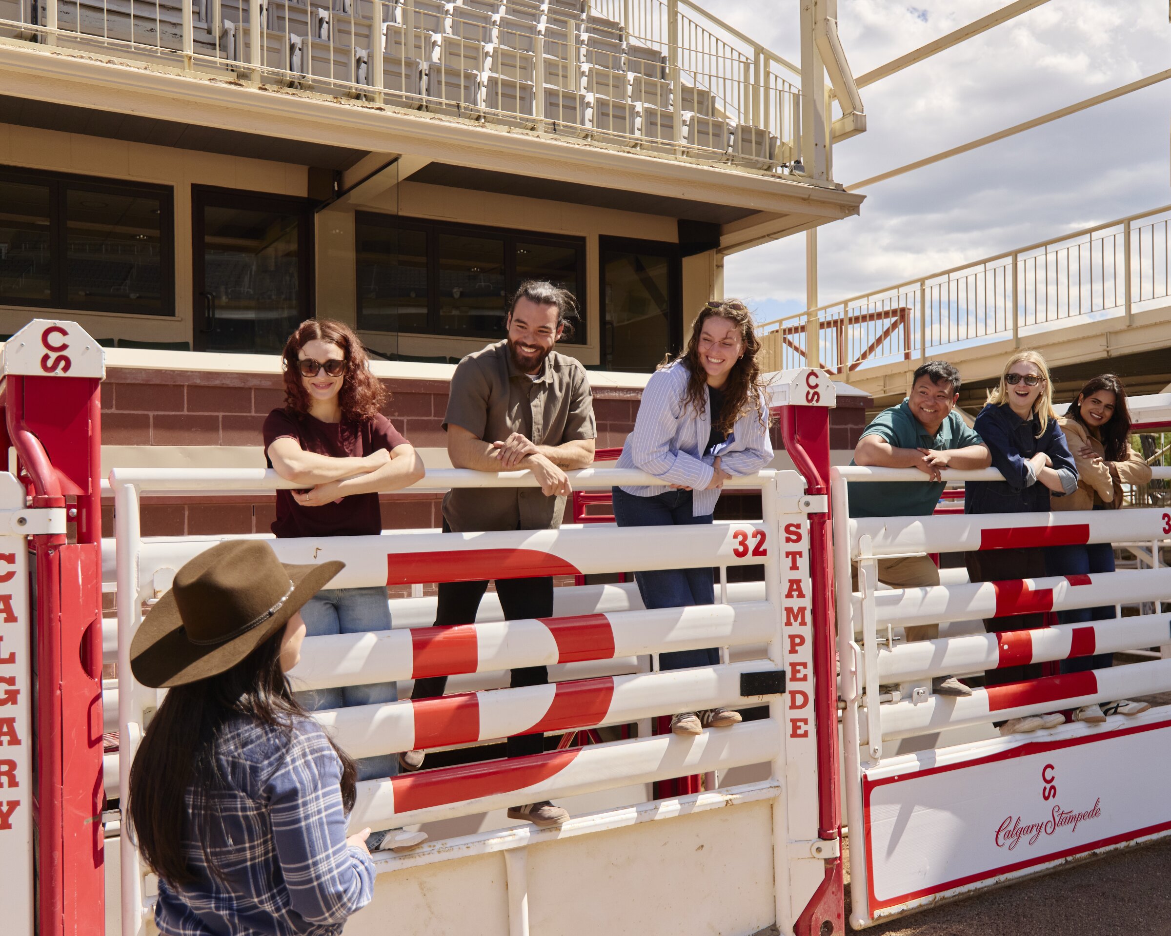 Behind the scenes group tour the Stampede Rodeo