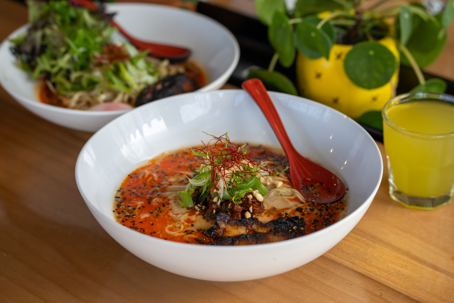 chili goma ramen at shiki menya