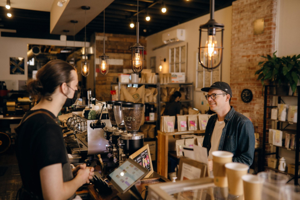 sought & found coffee shop in Crescent Heights