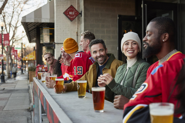 Trolley 5 Beers on the Patio