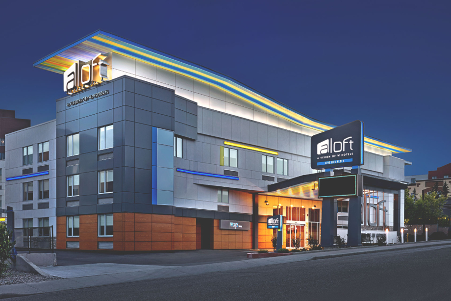 Aloft Calgary University Hotel Exterior