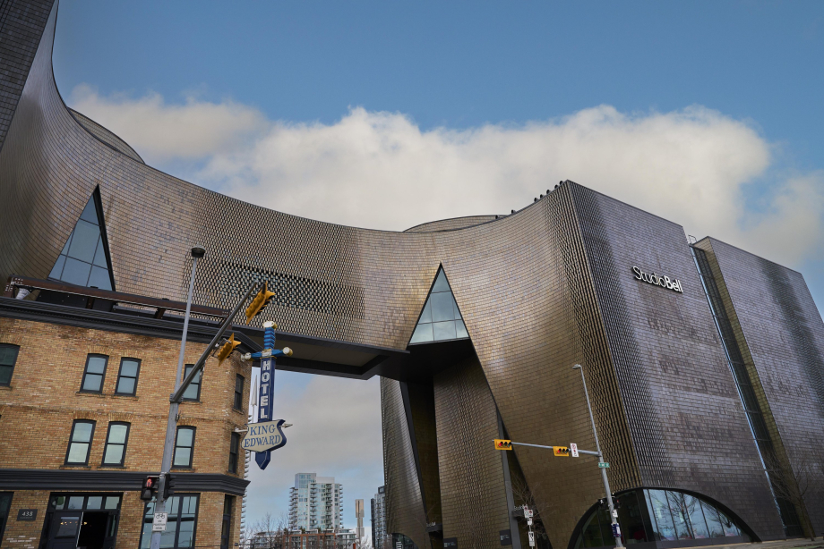 exterior photo of Studio Bell