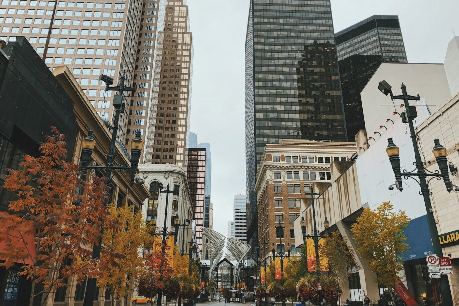 Steven Avenue in downtown Calgary, credit FOODBOOM GmbH