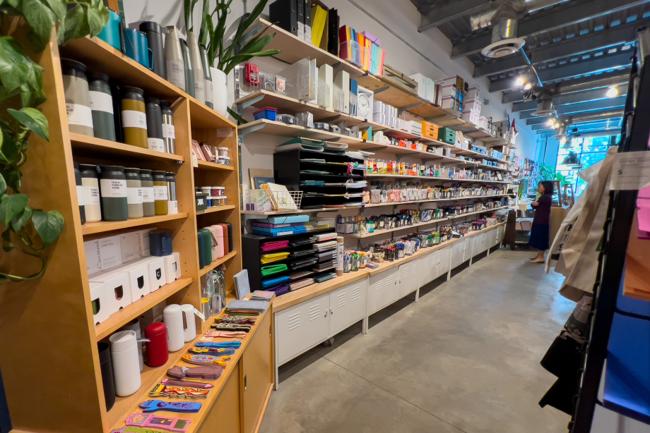 Inside the Recess shop in Inglewood.