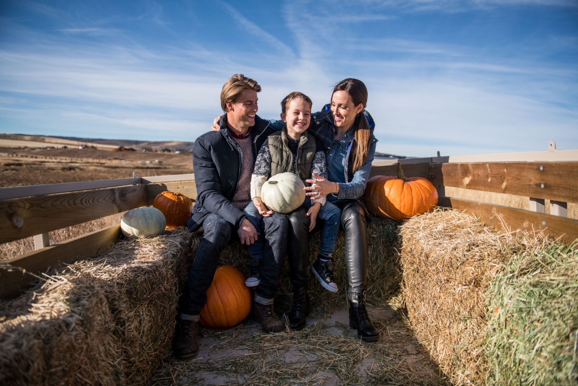 Pumpkin hayride at Granary Road