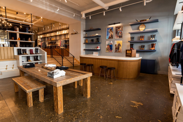 Shopping at Alberta Boot Company