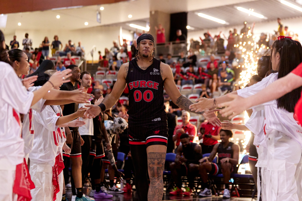 The atmosphere at Surge games is electric